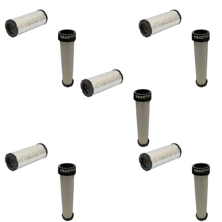 Aic Replacement Parts 5 Inner and Outer Air Filters Fits Bobcat 553F 553AF 325D 325G 328G 2200 87300180-FILTER_x5